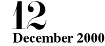 December 2000