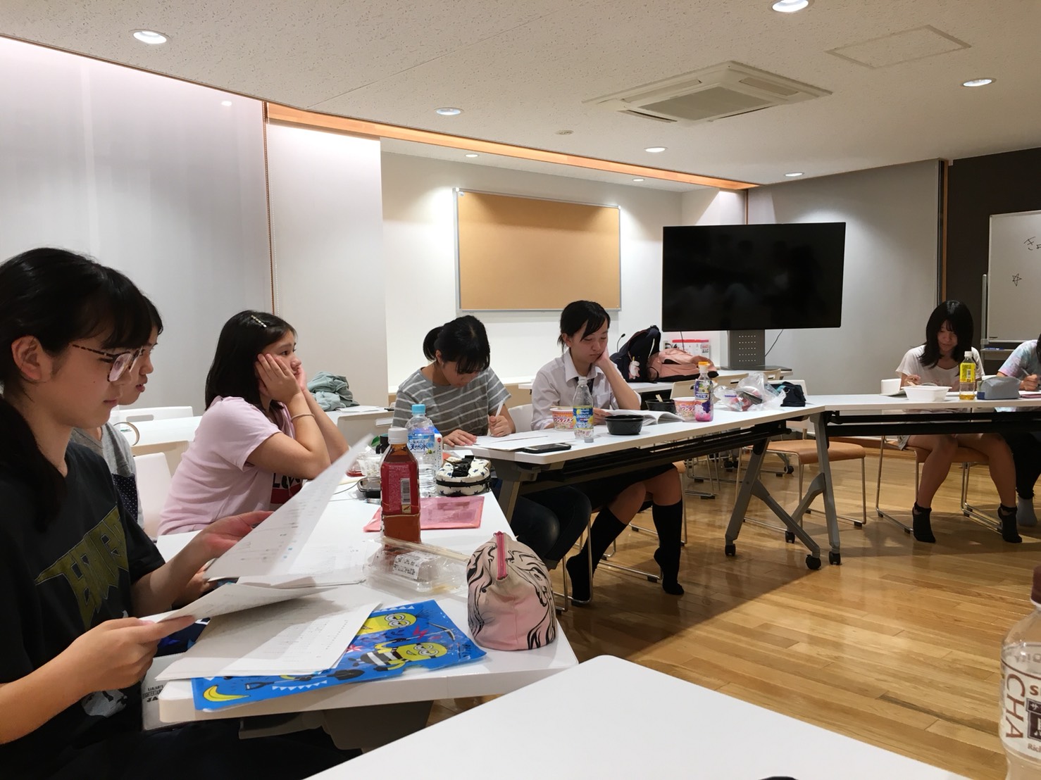 9月16～19日 校内強化合宿