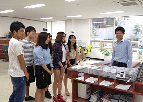 韓国プロジェクトの夏期実習（韓国）の報告