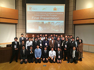 PBL workshop with RU students in Japan