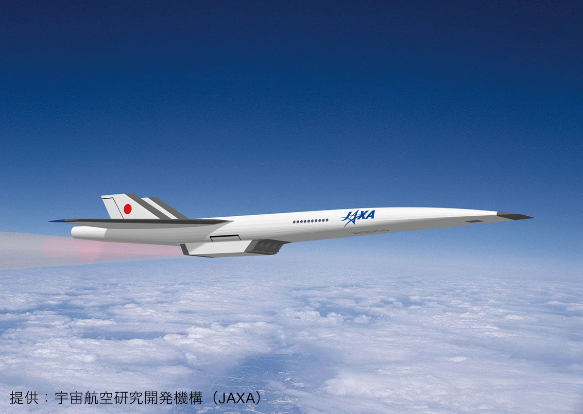 極超音速機（写真提供：宇宙航空研究開発機構 JAXA）