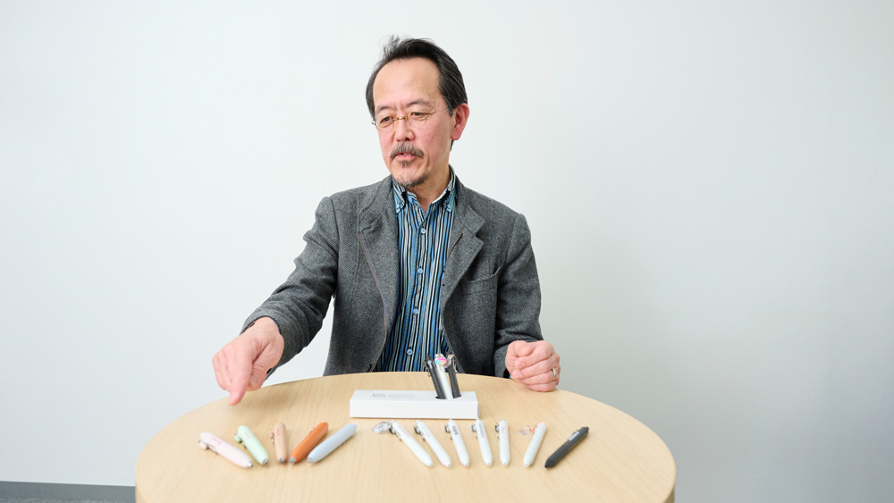 学内で利用者多数！服部先生の「記憶に残りやすいボールペン