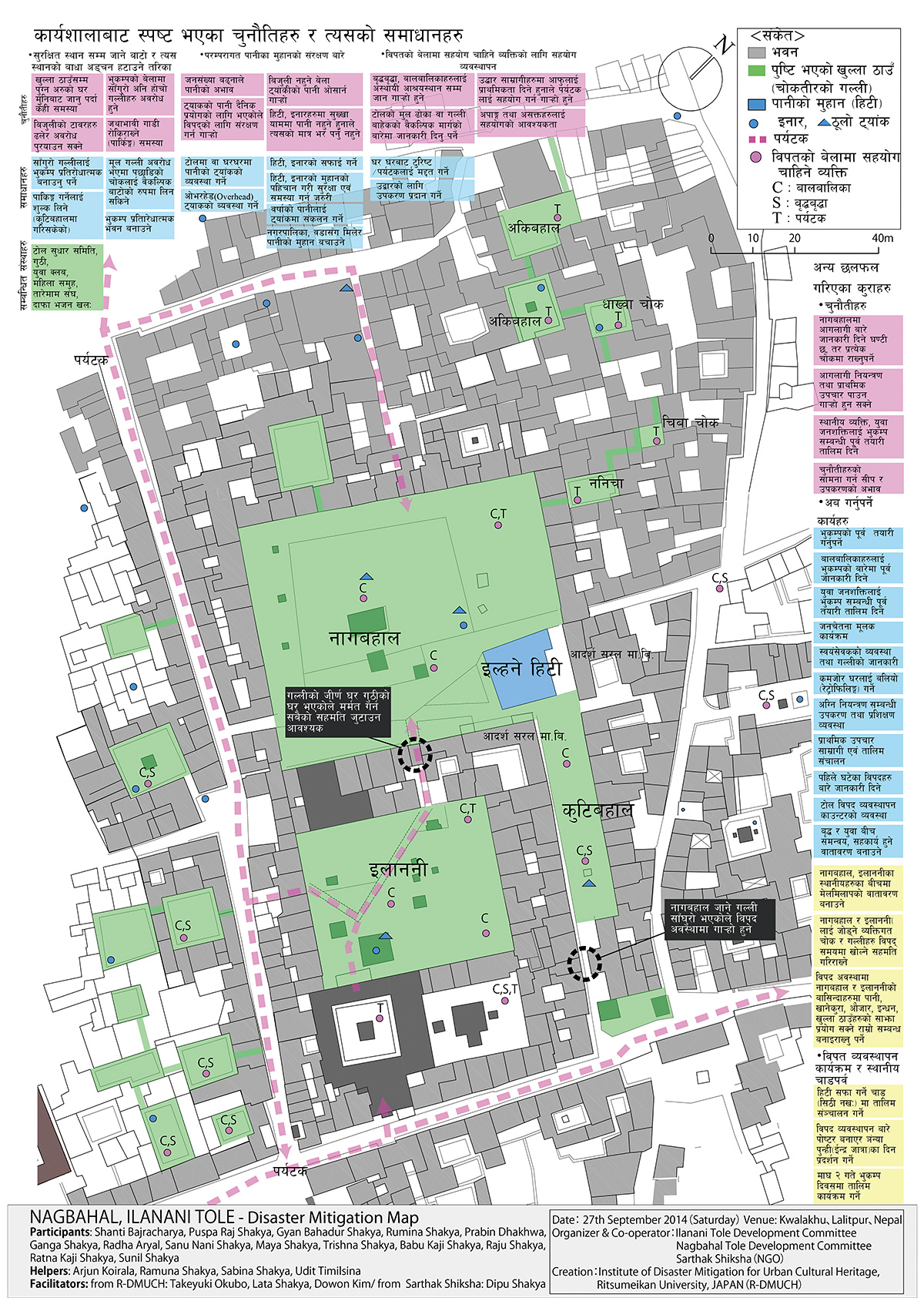 Ilanani, Nagbahal District Disaster Mitigation Map