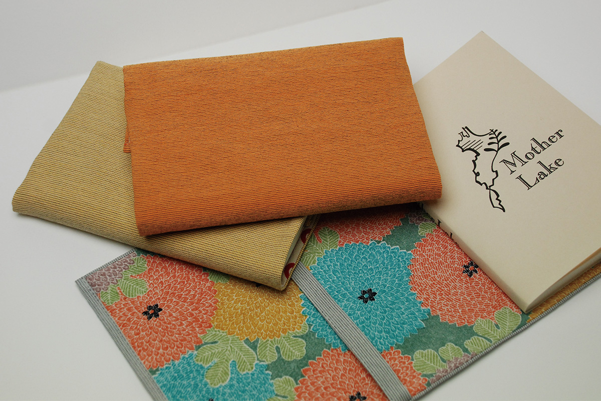 Hama-chirimen book covers