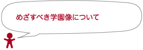 めざすべき学園像について