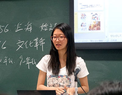 王 渝灵さん(広東外語外貿大学)