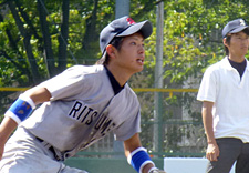 藤田嘉一さん（スポーツ健康科学部3回生）ショート		