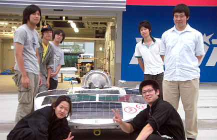 立命館大学EV-Racingのソーラーカー