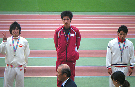 2010 日本学生陸上競技個人選手権大会の男子100ｍで初優勝　小谷優介