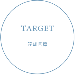 TARGET　達成目標