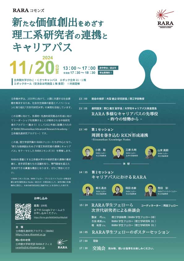 RARAコモンズフライヤー