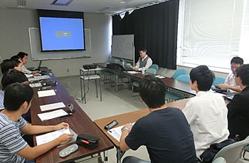 新先生による開会の挨拶