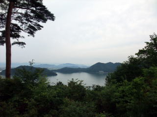 沖島からの風景