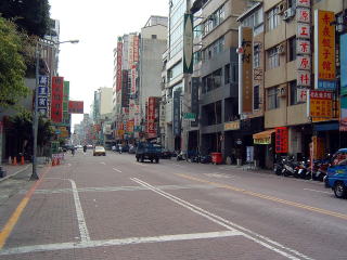 台南市内の道路
