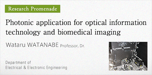 Photonic application for optical information technology and biomedical imaging