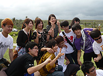 台湾の大学生と交流
