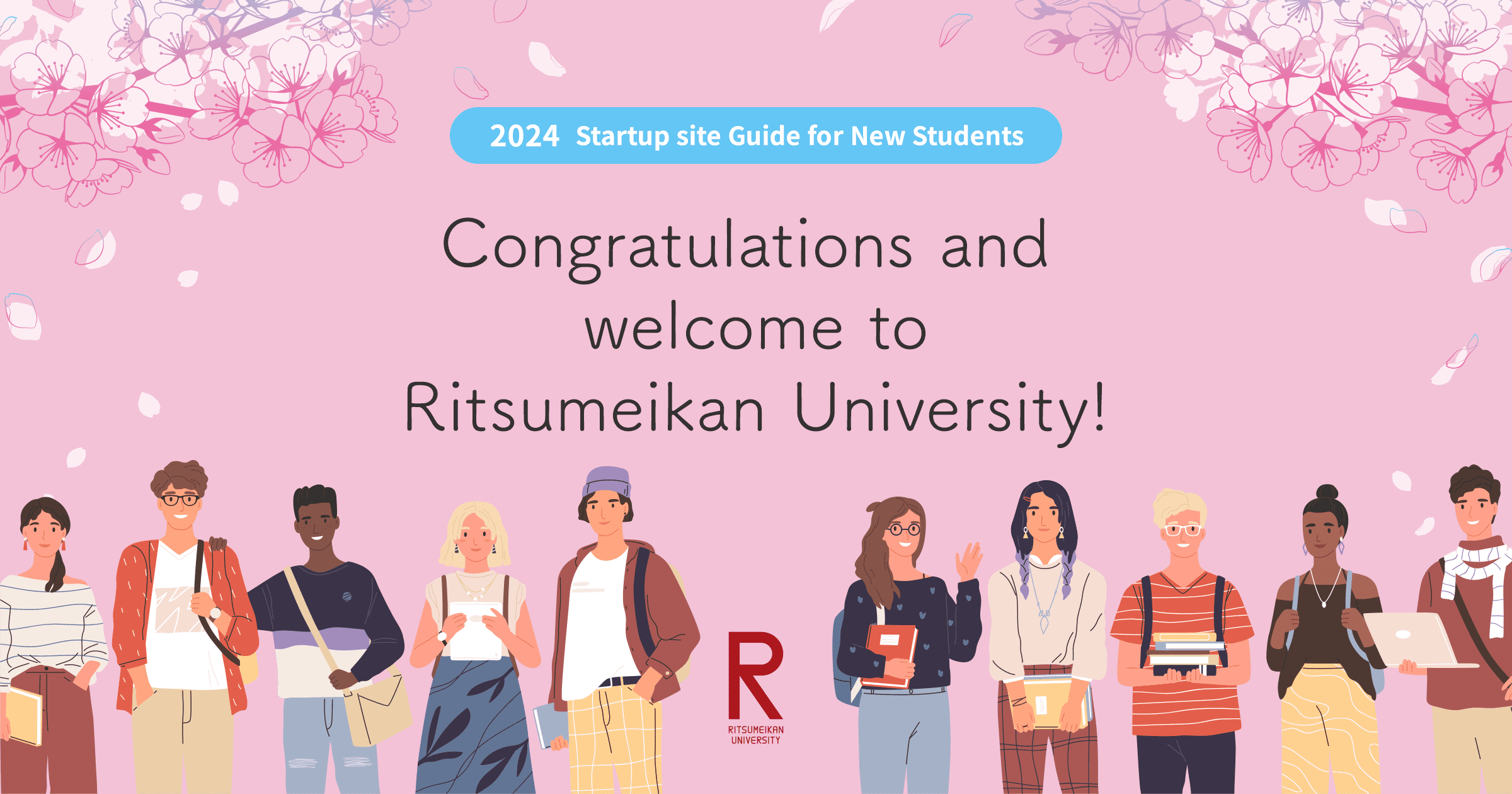 Startup site Guide for New Students 2024｜Ritsumeikan University