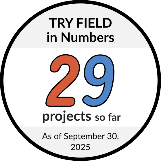 TRY FIELD in Numbers 120+ projects and more As of August 31, 2025