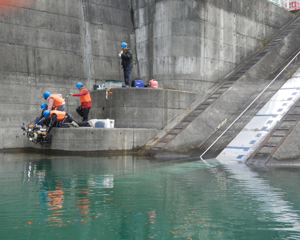 Experimental Results at Miyagase Dam class=