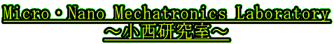 MicroENano Mechatronics Laboratory `` 