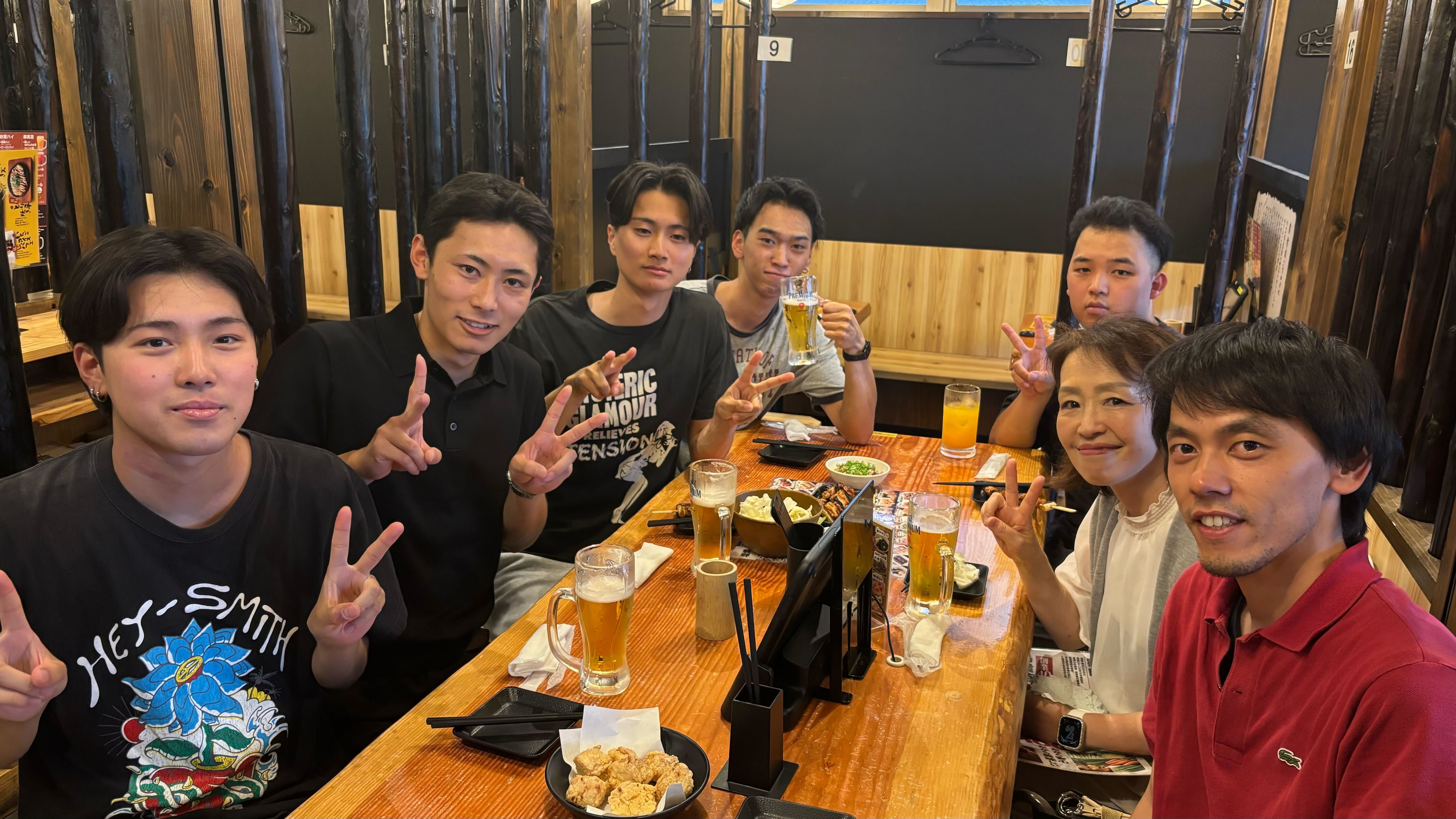 立命館メンバーでの飲み会