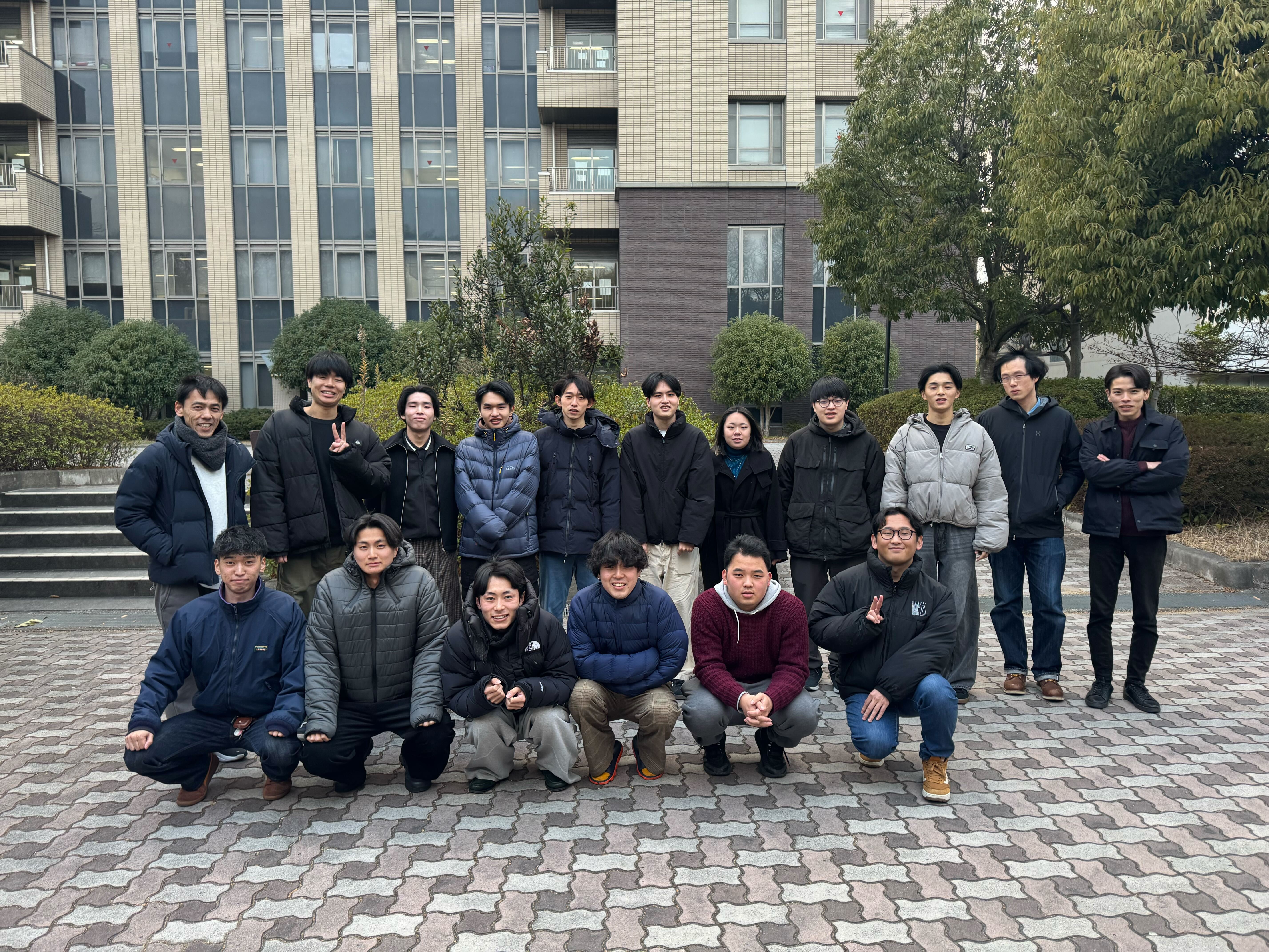 立命館メンバーでの飲み会の様子